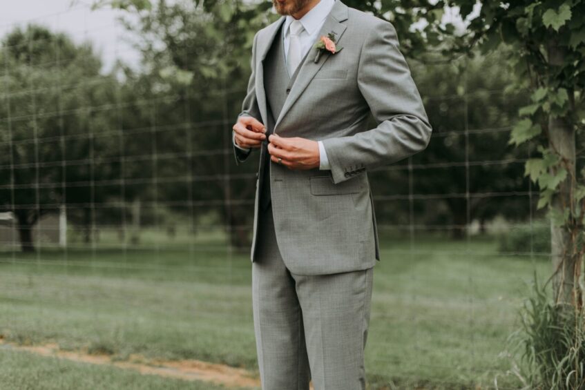 Grey Wedding Suit Scaled 